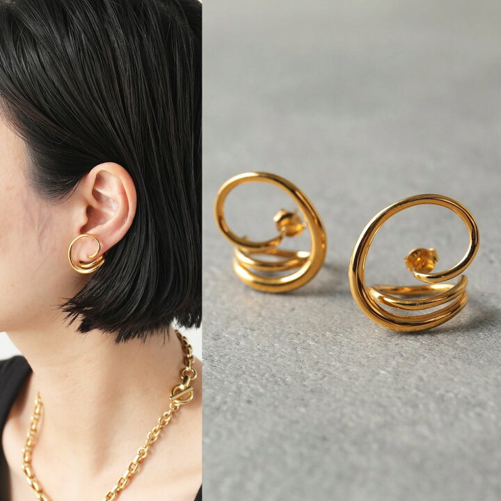 楽天市場】Charlotte Chesnais シャルロットシェネ ピアス Round Trip 