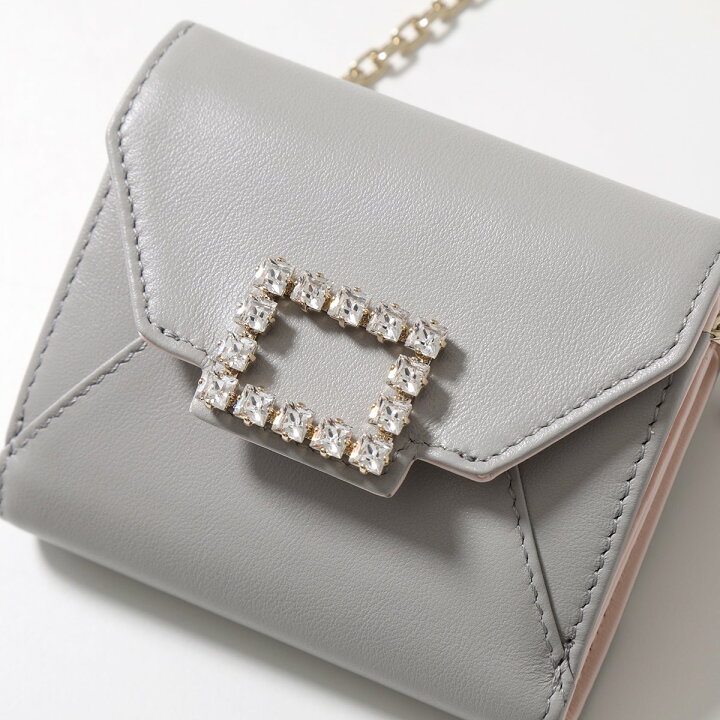 楽天市場】ROGER VIVIER ロジェヴィヴィエ ショルダーウォレット TRES 