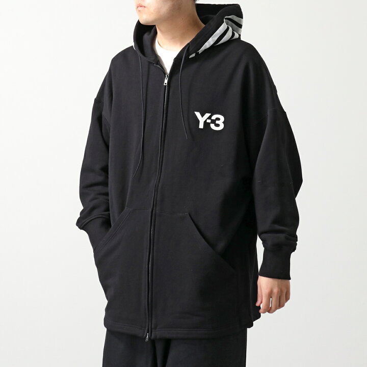 楽天市場】Y-3 ワイスリー ジップアップフーディー M CH1 FULL-ZIP  