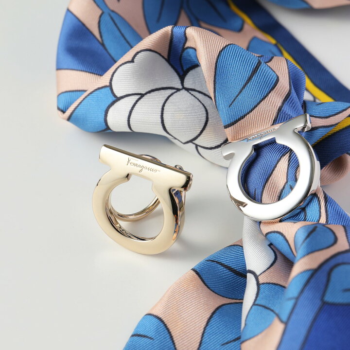 楽天市場】SALVATORE FERRAGAMO フェラガモ スカーフリング 76 9411 