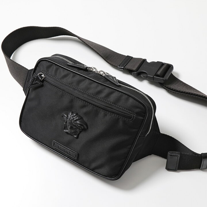 楽天市場】VERSACE ヴェルサーチ ベルトバッグ La Medusa Nylon Belt 