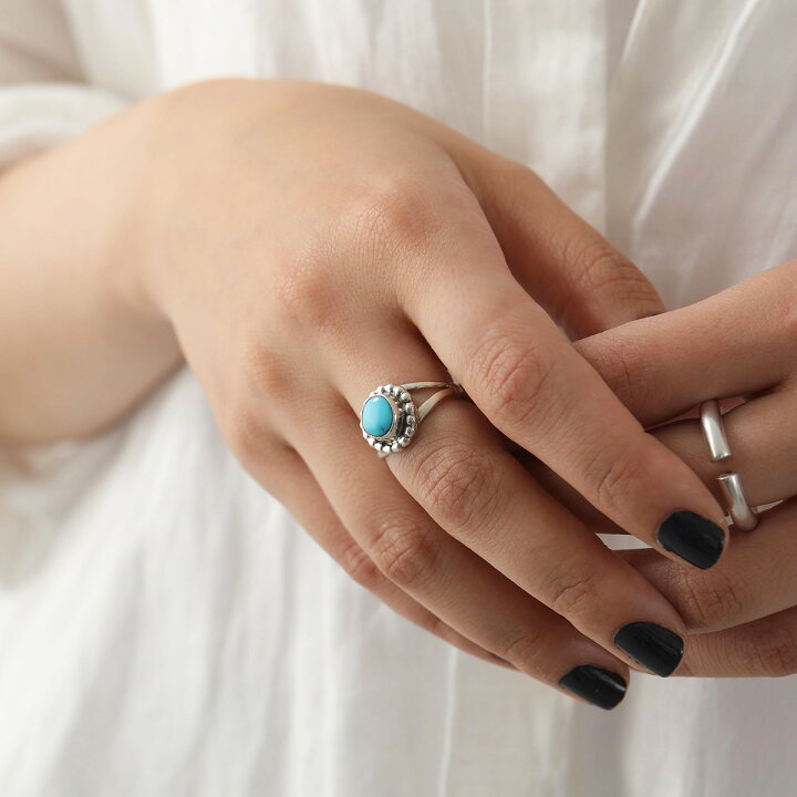 楽天市場】HARPO ハルポ リング BAGUE SMALL TURQ レディース 