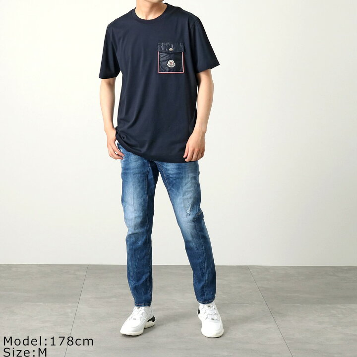 楽天市場】MONCLER モンクレール Tシャツ 8C00048 8390Y メンズ クルー 