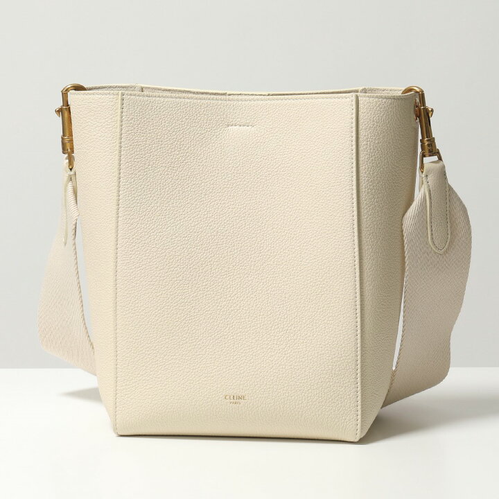楽天市場】CELINE セリーヌ 189303AH4.01CR Cream SMALL SEAU SANGLE  