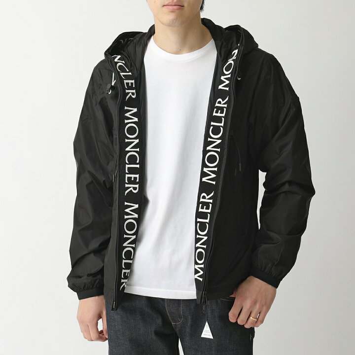 楽天市場 Moncler モンクレール 1a 999 Massereau マセロー ナイロン フーテッド ジャケット スプリング コート ブルゾン ロゴ刺繍 メンズ インポートセレクト Musee