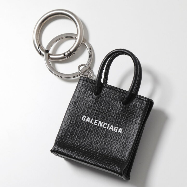 楽天市場】BALENCIAGA バレンシアガ キーリング MINI SHOPPING 679171 