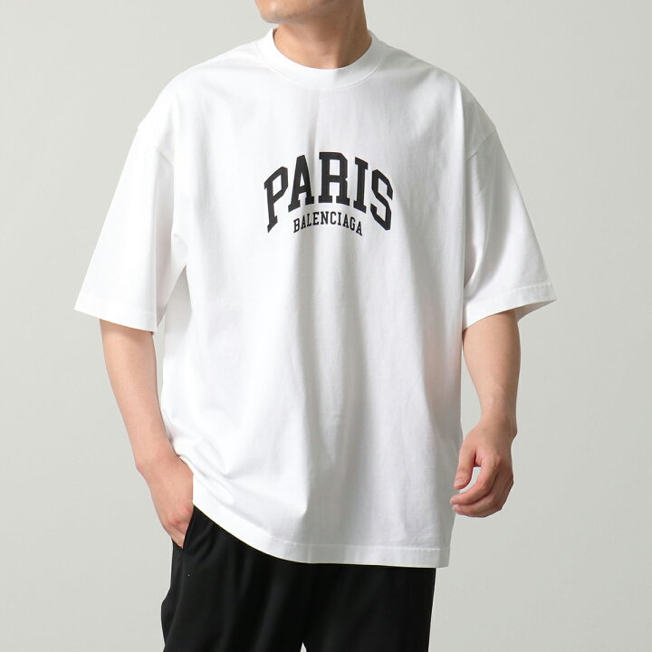 楽天市場】BALENCIAGA バレンシアガ 半袖 Tシャツ 612966 TLVL7 メンズ  
