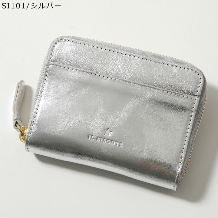 楽天市場】IL BISONTE イルビゾンテ 二つ折り財布 SZW057 PV0001 