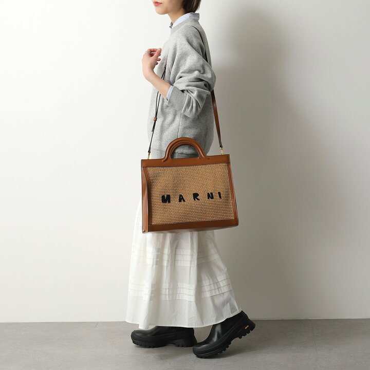 楽天市場】MARNI マルニ トートバッグ TROPICALIA トロピカリア  