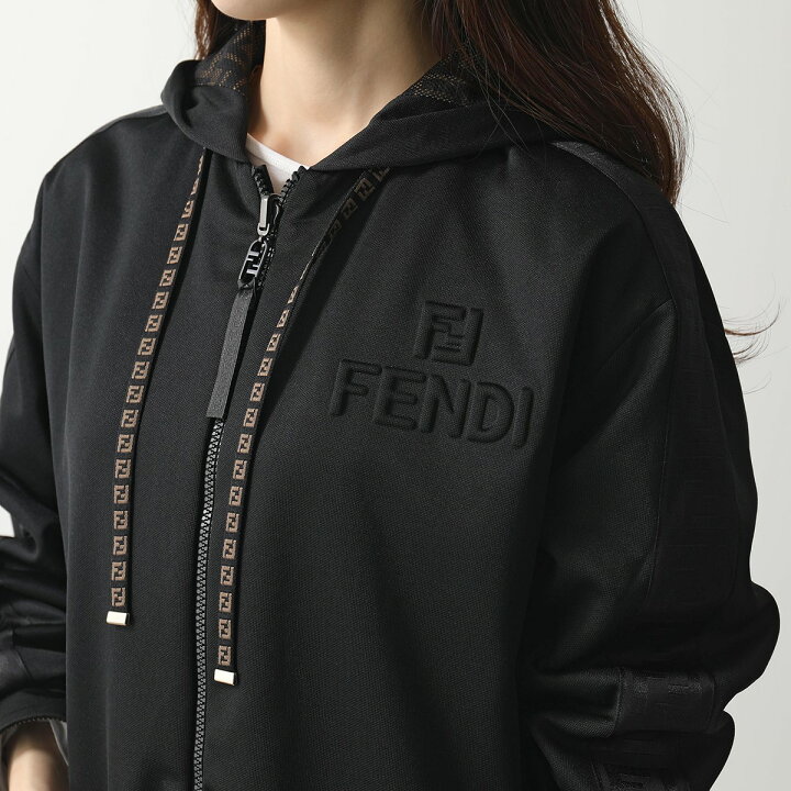 楽天市場】FENDI フェンディ パーカー FENDIRAMA JERSEY FAF142 AGOP  
