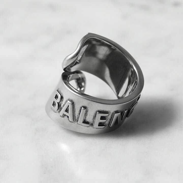 楽天市場】BALENCIAGA バレンシアガ リング GOURMETTE 674223 TZ99I 