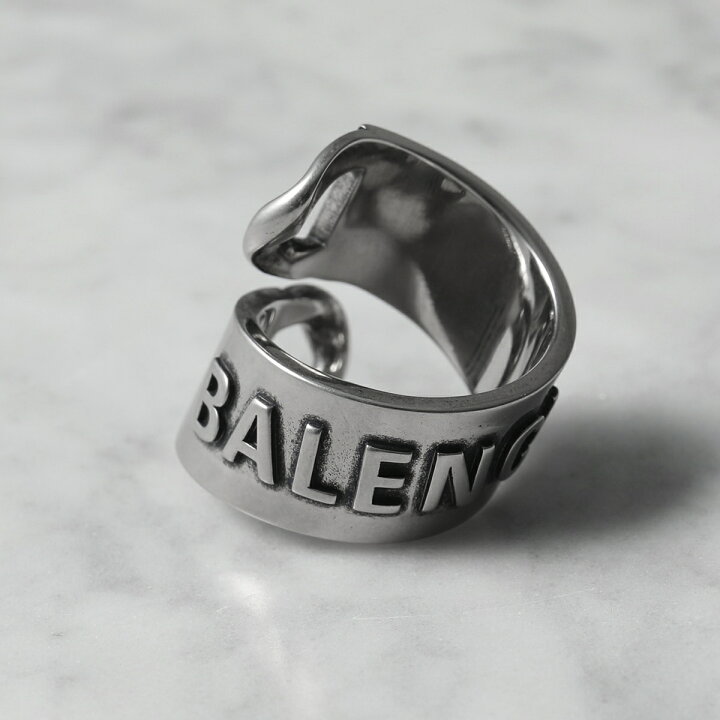 楽天市場】BALENCIAGA バレンシアガ リング GOURMETTE 674223 TZ99I 