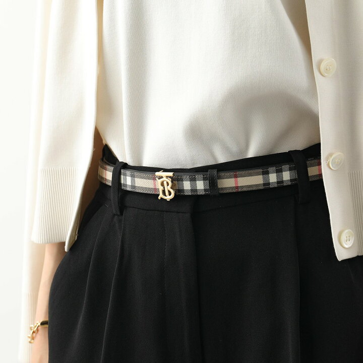 楽天市場】BURBERRY バーバリー ベルト TB 20 RV 8052484 レディース 