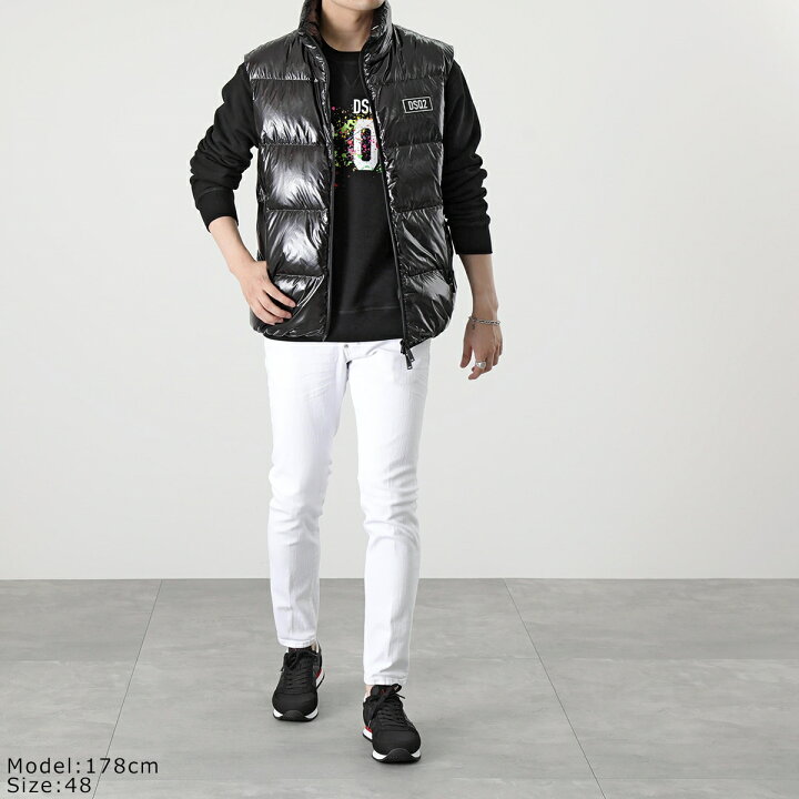 楽天市場】DSQUARED2 ディースクエアード ダウンベスト PUFFER VEST  