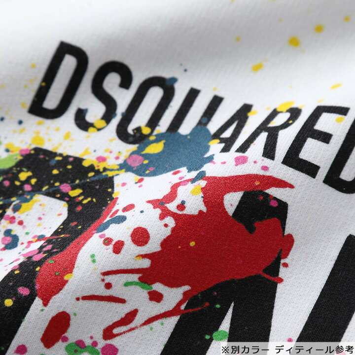 楽天市場】DSQUARED2 ディースクエアード トレーナー Icon Splatter 