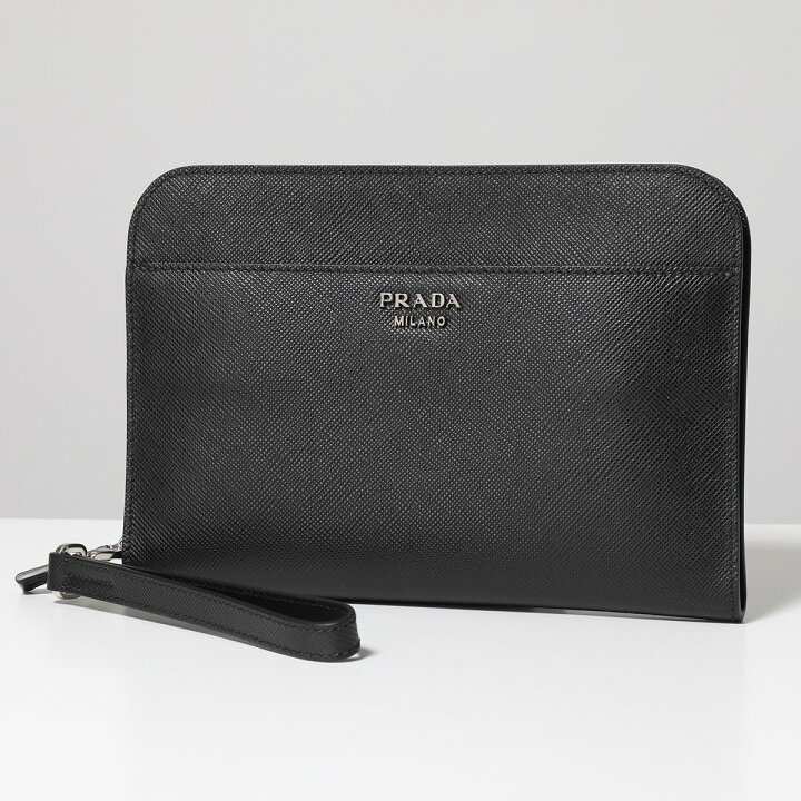 楽天市場】PRADA プラダ クラッチバッグ 2VN008 OOO 2FAD メンズ 