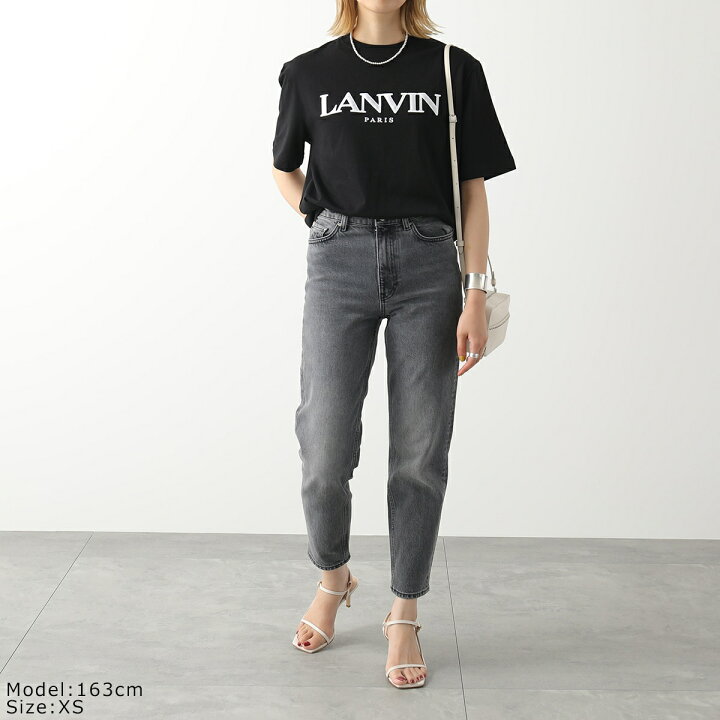 楽天市場】LANVIN ランバン 半袖 Tシャツ LOGO EMBROIDERED RM TS0005  