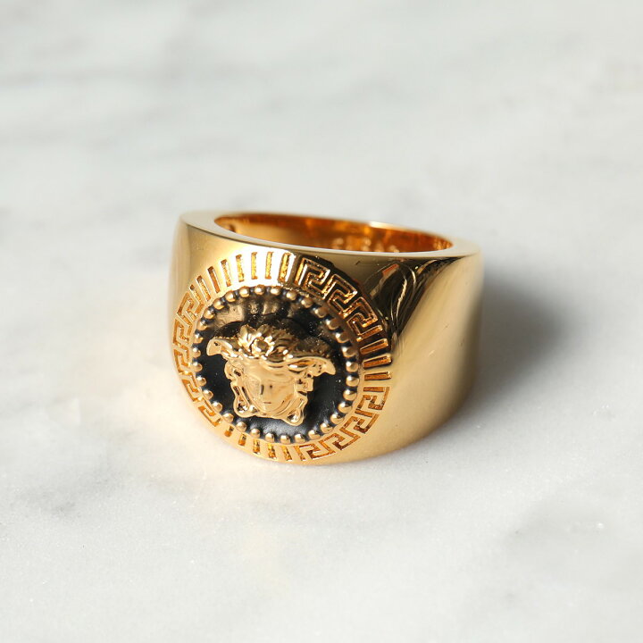 楽天市場】VERSACE ヴェルサーチ リング DG57492 DJMS メンズ ラウンド 