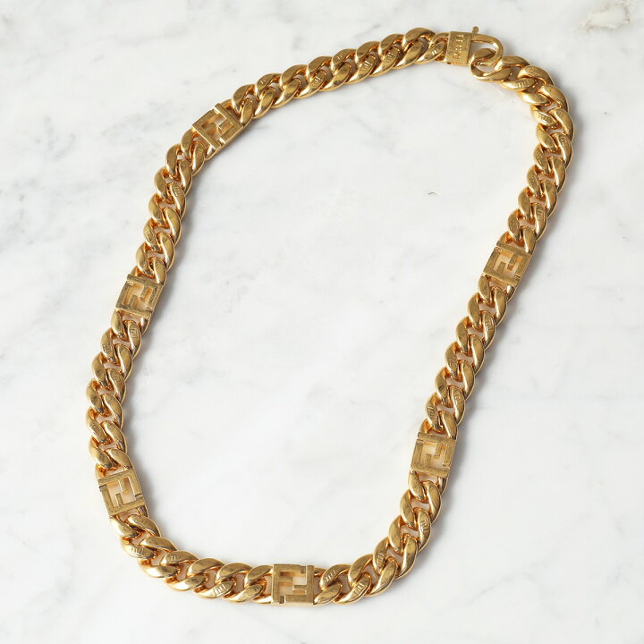 楽天市場】FENDI フェンディ ネックレス 7AJ552 B08 レディース FFロゴ  