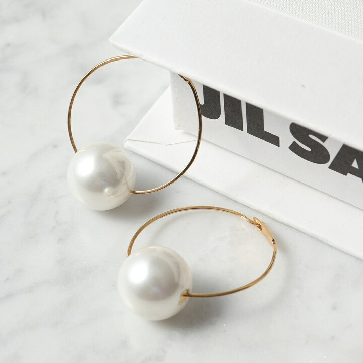 楽天市場】JIL SANDER ジルサンダー フープピアス J11VG0008 P4883 