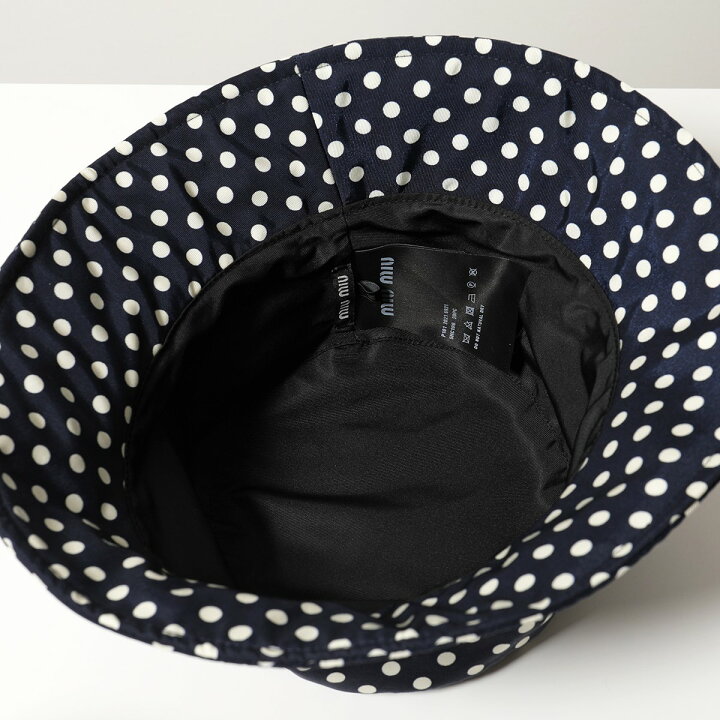 楽天市場】MIUMIU ミュウミュウ バケットハット 5HC196 2DPC  