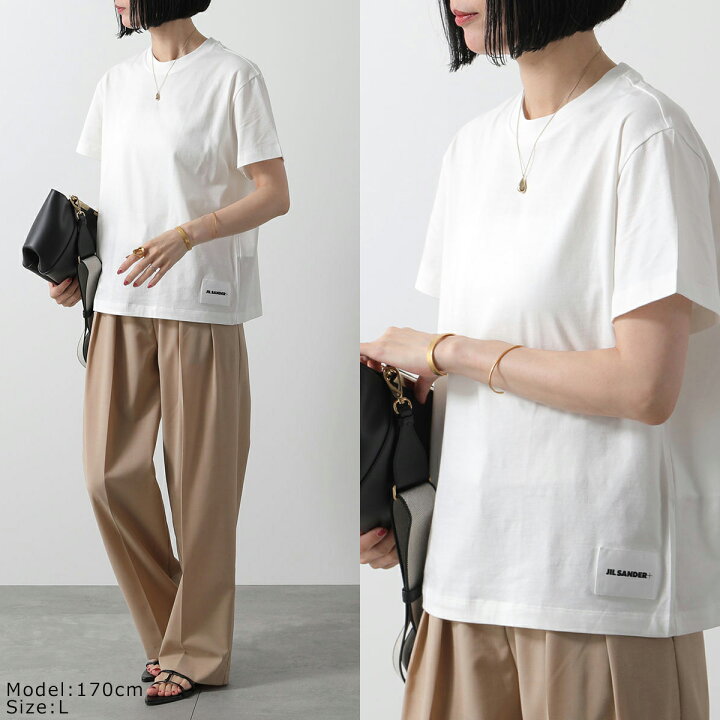 楽天市場】JIL SANDER+ ジルサンダー プラス Tシャツ J40GC0001 J45048 
