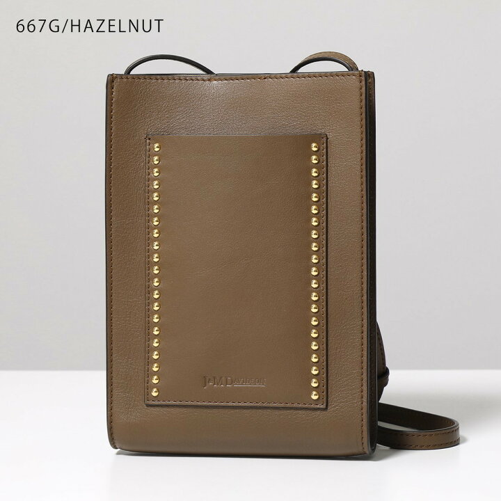 J.M.Davidson ブラック CARTE POSTAL - ショルダーバッグ
