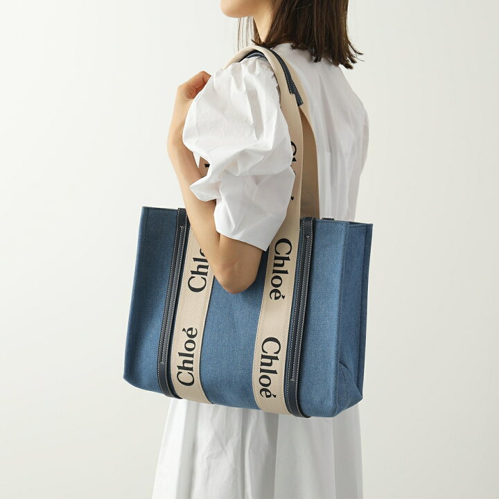 楽天市場】Chloe クロエ トートバッグ WOODY ウッディ CHC22SS383G65 