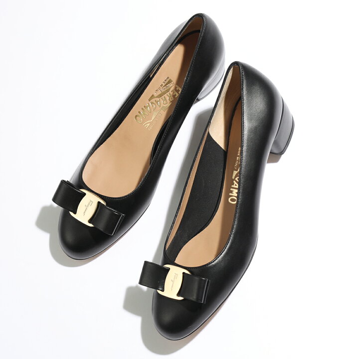 楽天市場】SALVATORE FERRAGAMO フェラガモ ヒールパンプス VARA 1 
