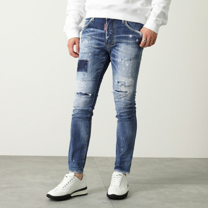 楽天市場】DSQUARED2 ディースクエアード デニム SUPER TWINKY JEAN 