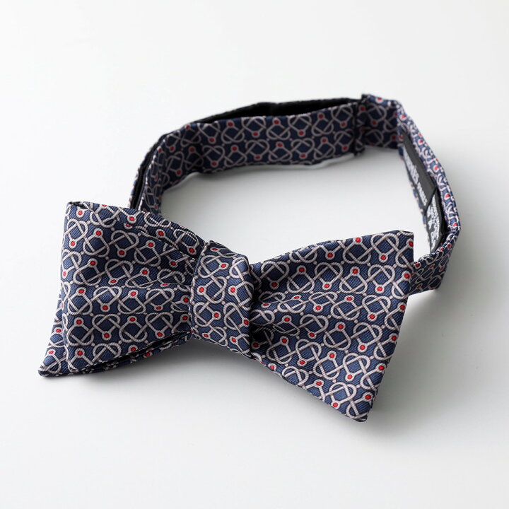 楽天市場】HERMES エルメス 蝶ネクタイ NOED PAPILLON REGLABLE TWILL 