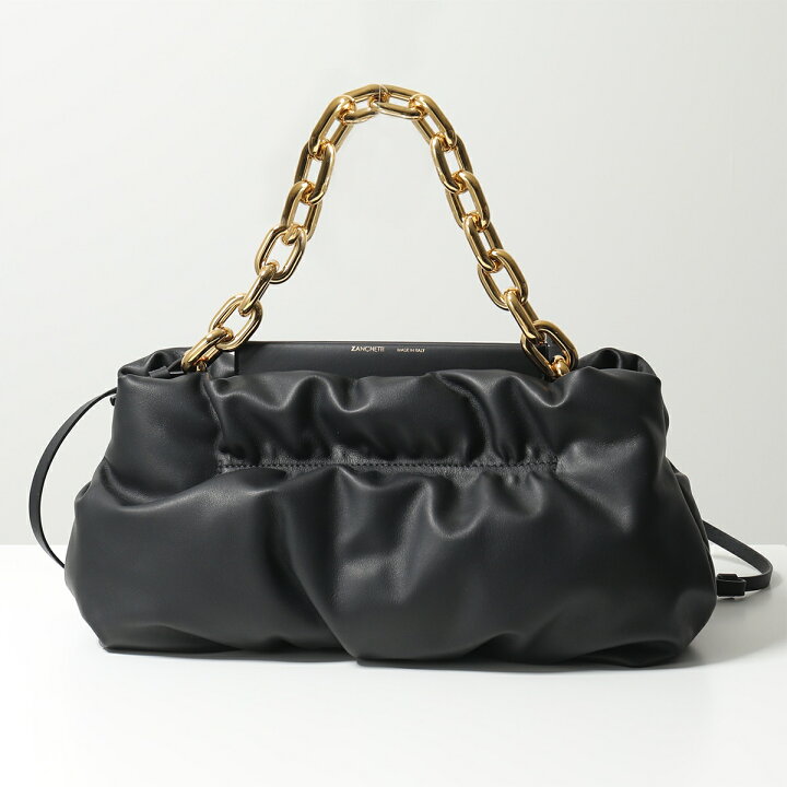 楽天市場】ZANCHETTI ザンケッティ ハンドバッグ AMLETO CHAIN PUFFY 