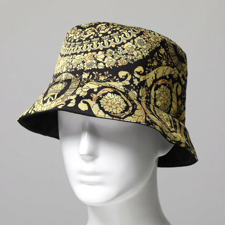 楽天市場】VERSACE ヴェルサーチ バケットハット 1001591 1A04476 
