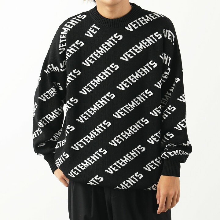 楽天市場】VETEMENTS ヴェトモン セーター MONOGRAM UA53KN300B メンズ 