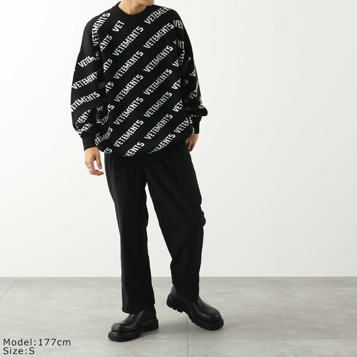 楽天市場】VETEMENTS ヴェトモン セーター MONOGRAM UA53KN300B メンズ 
