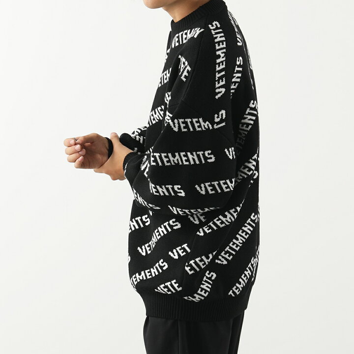 楽天市場】VETEMENTS ヴェトモン セーター MONOGRAM UA53KN300B メンズ 