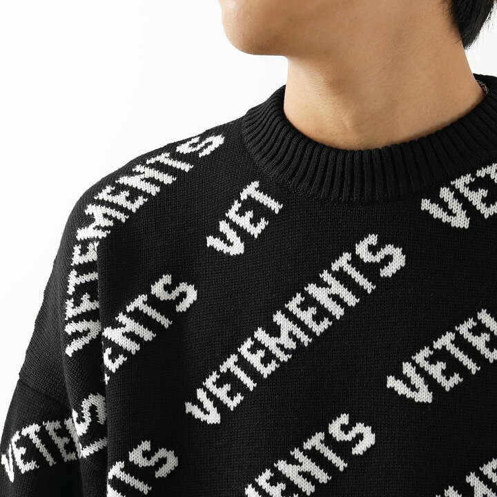 楽天市場】VETEMENTS ヴェトモン セーター MONOGRAM UA53KN300B メンズ 