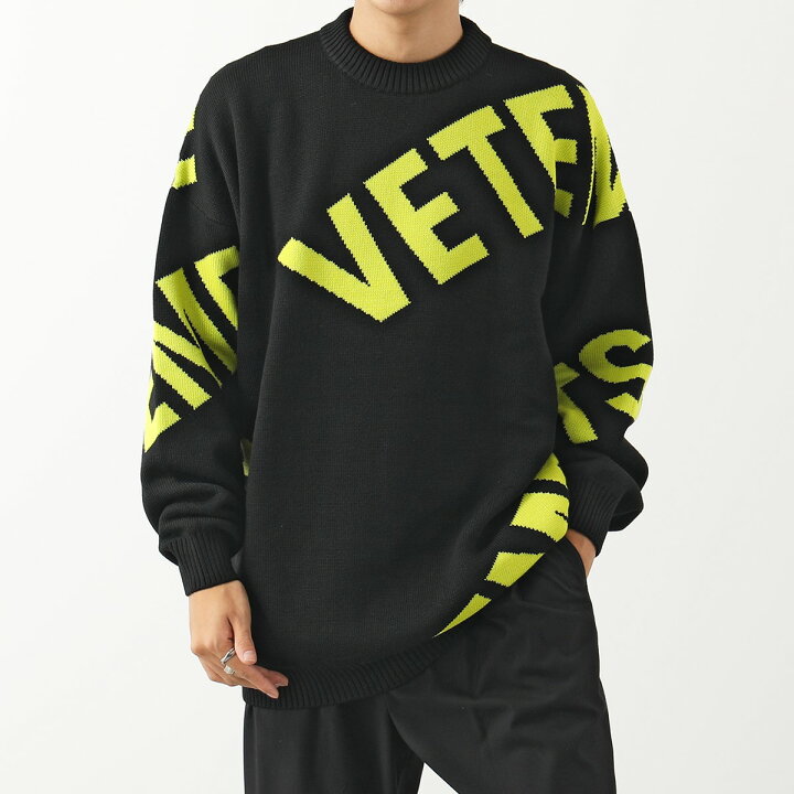 楽天市場】VETEMENTS ヴェトモン セーター Giant Logo UA53KN200Y 