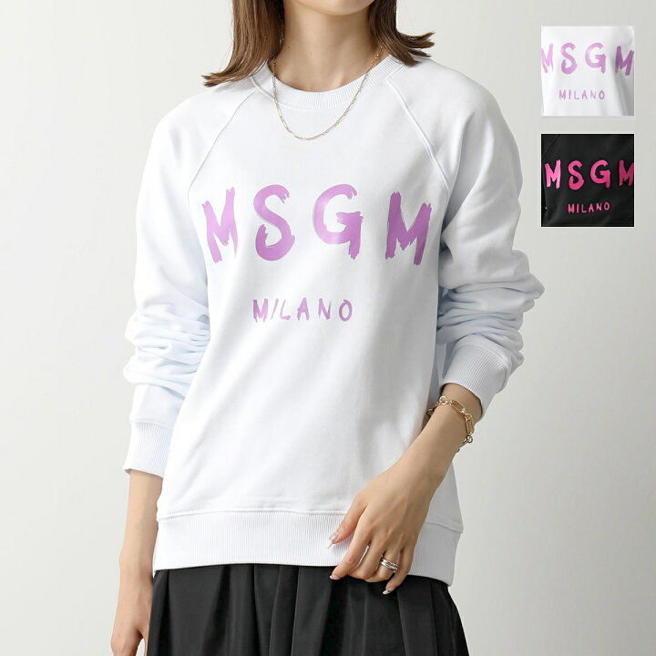 楽天市場】MSGM エムエスジーエム トレーナー 3341MDM513 レディース 