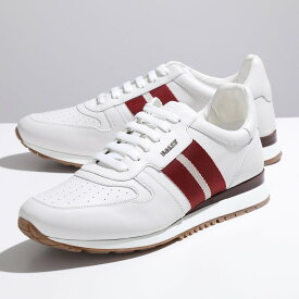 BALLY バリー スニーカー ASTEL-FO 6231539 ワイズD メンズ レザー ローカット バリーストライプ メタルロゴ シューズ 靴 07/0300-WHITE【cp_ten】【po_fifth】