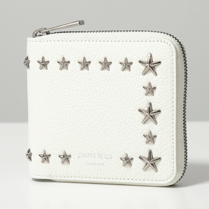 楽天市場】Jimmy Choo ジミーチュウ ラウンドファスナー 二つ折り財布 