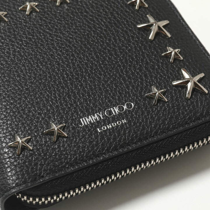 楽天市場】Jimmy Choo ジミーチュウ ラウンドファスナー 二つ折り財布 