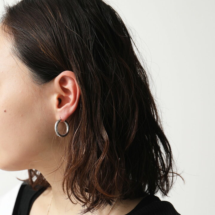 楽天市場】TOMWOOD トムウッド ピアス Classic Hoop Thick Medium 