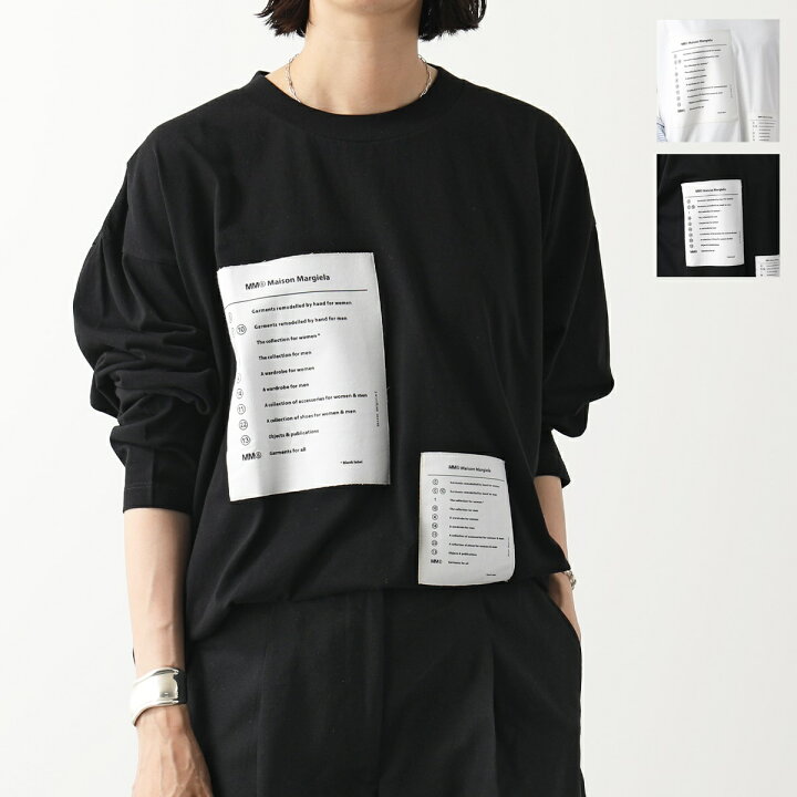 楽天市場】MM6 エムエムシックス メゾンマルジェラ 長袖 Tシャツ ロンT 
