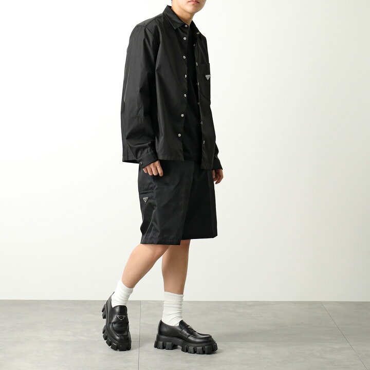 楽天市場】PRADA プラダ ローファー 2DE129 B4L F0002 メンズ モノリス 