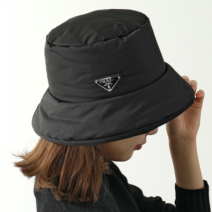 楽天市場】PRADA プラダ バケットハット 1HC248 2DV4 レディース Re 