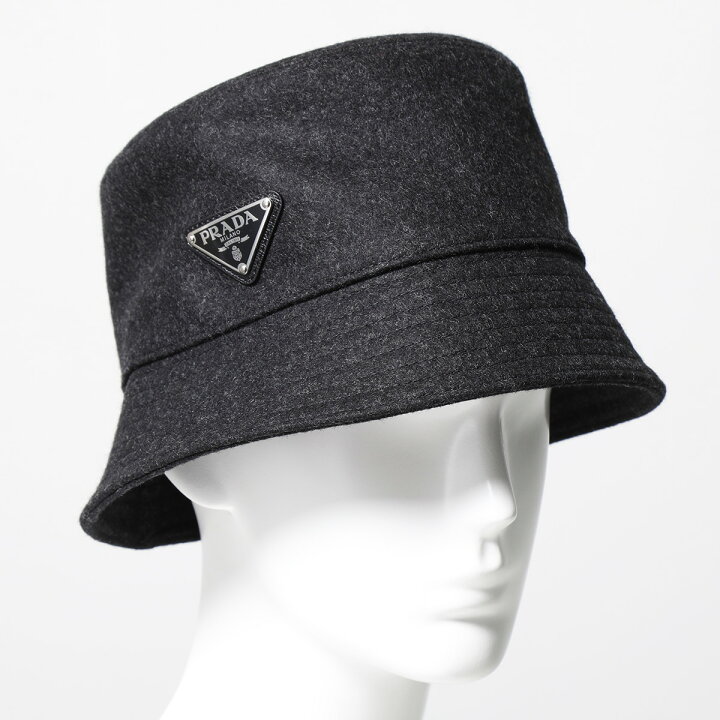 楽天市場】PRADA プラダ バケットハット 2HC137 1UMT メンズ ウール 
