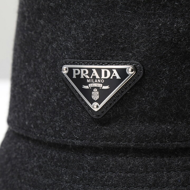 楽天市場】PRADA プラダ バケットハット 2HC137 1UMT メンズ ウール 