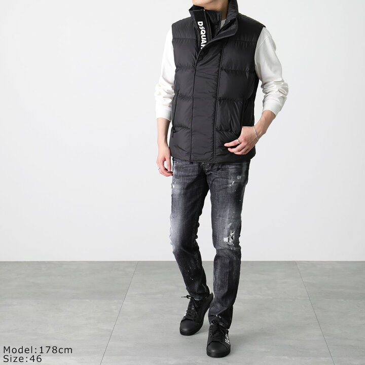楽天市場】DSQUARED2 ディースクエアード ダウンベスト PUFFER VEST 