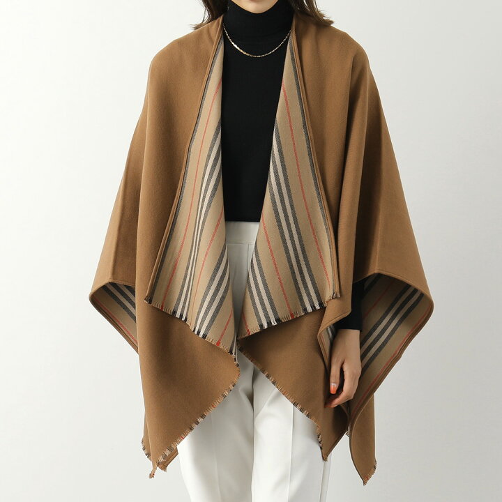 楽天市場】BURBERRY バーバリー ポンチョ ST STRIPE SOLID CP 8015654 